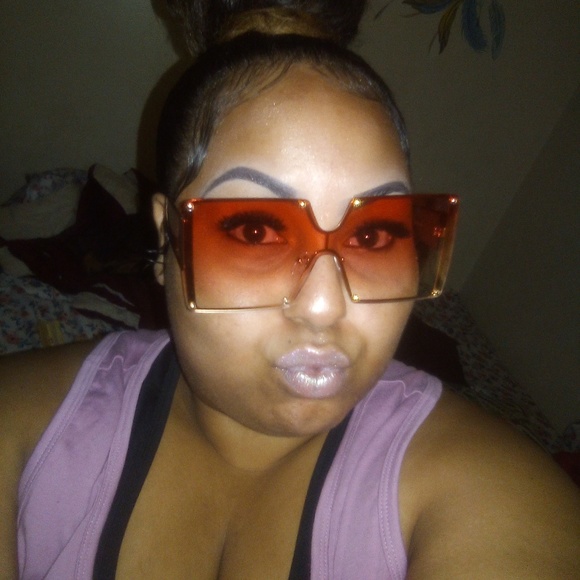 Luxurious Oversized Pink Ombre SunShades - Picture 1 of 3